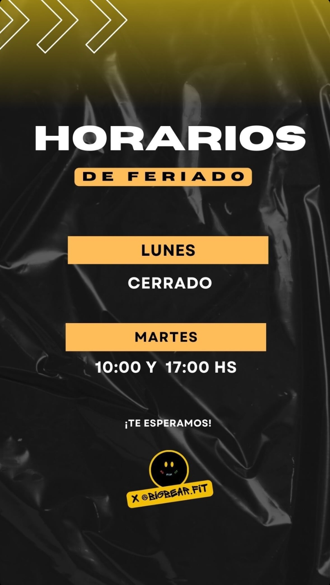 LUNES CERRADO, MARTES REDUCIDO